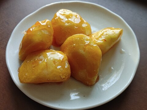 自宅で簡単パリパリりんご飴